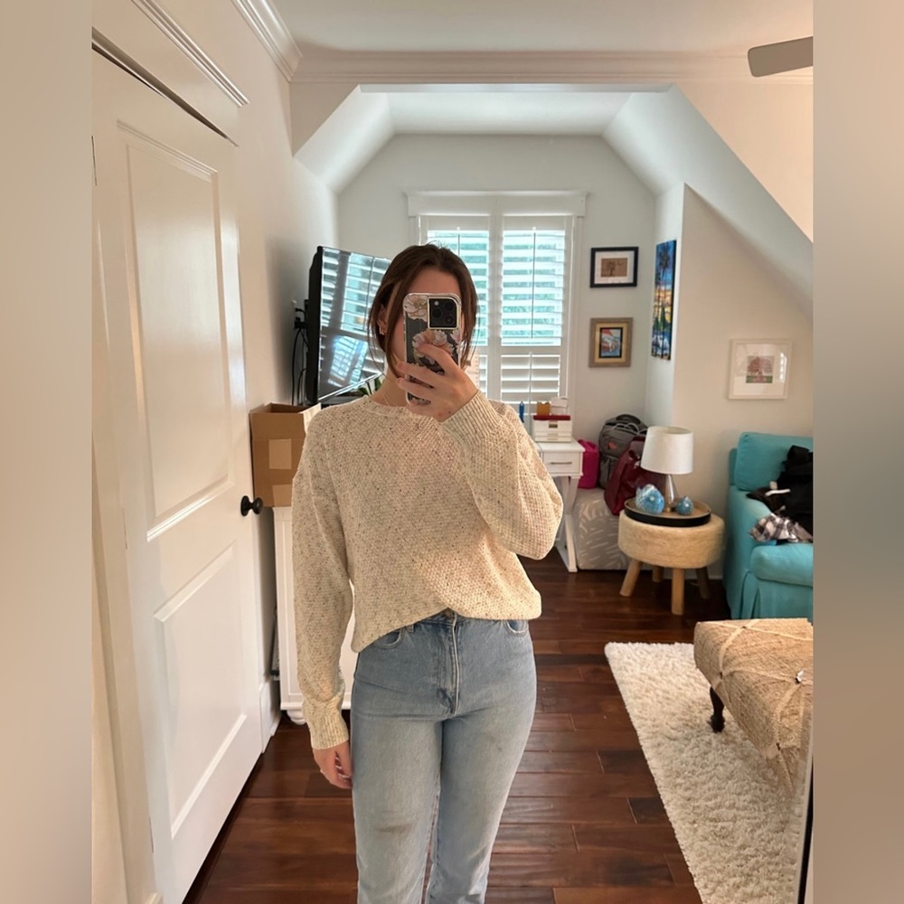 Le Lis Oatmeal Sweater